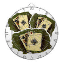 BLACK JACK SPECIALTY DARTBOARD WITH DARTS