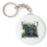 Black Jaguar Keychain