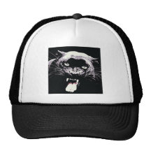 Black Jaguar Panther Hat