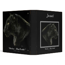 BLACK JAGUAR PANTHER Journal Binder
