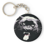 Black Jaguar Panther Key Chains
