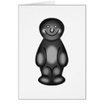 Black Jelly Baby Card