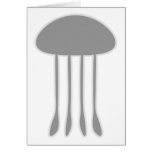 Black Jellyfish Card