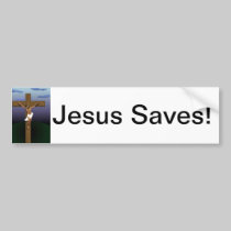 Black Jesus Christ bumper stickers