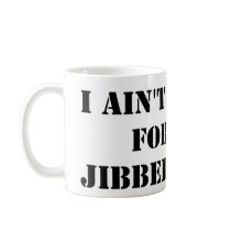 Black Jibber Jabber Mug