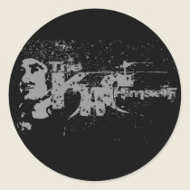 Black KaC Small STicker stickers