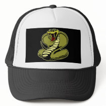 Black King Cobra Mesh Hat