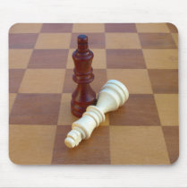 Black King wins - mouse mat mousepads by Rbut_designs Black King wins - mouse mat mousepads