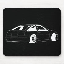 Black KIS Levin AE86 Mousepads