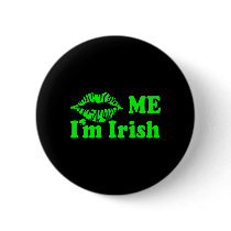 Black Kiss Me Im Irish buttons by WhiteTiger_LLC Black Kiss Me Im Irish buttons
