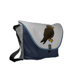 Birdorable Black Kite Custom Messenger Bag