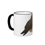 Birdorable Black Kite Ringer Mug