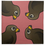 Birdorable Black Kite Napkins