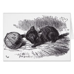 Black Kitten Greeting Cards