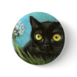 Black kitty buttons