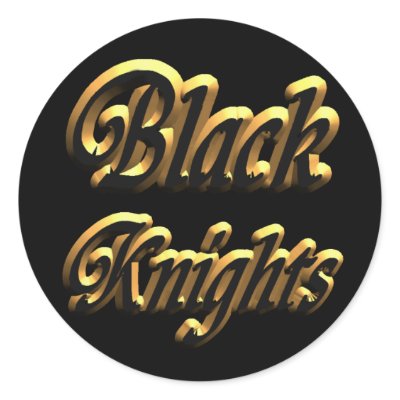 Black Knight Sticker3- by NedHReece