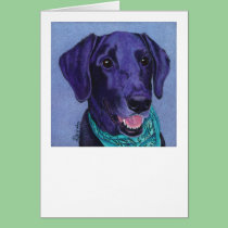 Black Lab Card - "Gus" cards