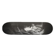 Black Lab Dog Watercolor by Paul Jackson Skateboards