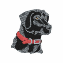 Black Lab embroidered shirts by ZazzleEmbroidery Black Lab embroidered shirts