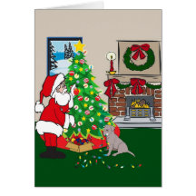 black lab greeting card