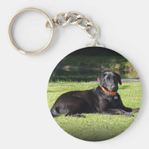 Black Lab Key Chain