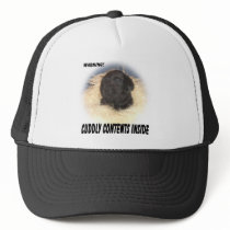 Black Lab Puppy Cuddly Contents hats by ChocolateLoversLabs Black Lab Puppy Cuddly Contents hats