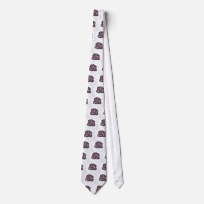 Black Lab Tie by SouthStreetArts