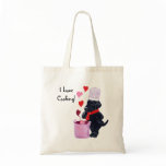Black Labrador Chef Painting Bag