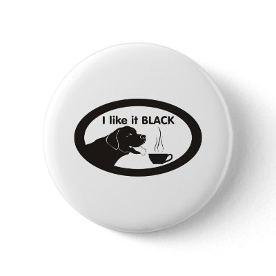 Black Labrador Coffee Theme Pin by graphicdesigner