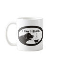 Black Labrador Coffee Theme mugs by graphicdesigner Black Labrador Coffee Theme mugs