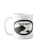 Black Labrador Coffee Theme mugs