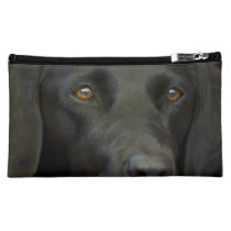 Black Labrador Dog Cosmetics Bags