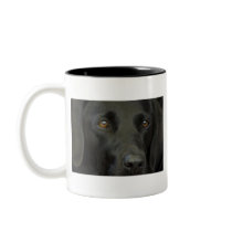 Black Labrador Dog Mugs