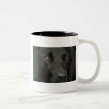 Black Labrador Dog Mugs