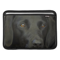 Black Labrador Dog Sleeve For MacBook Air