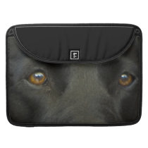 Black Labrador Dog Sleeves For MacBook Pro