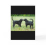 Black Labrador Retriever Greeting Card