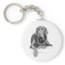 Black Labrador Retriever Key Chains