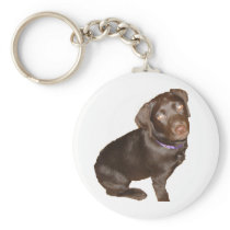 Black Labrador Retriever Keychains
