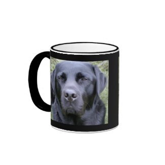 Black Labrador Retriever Mugs