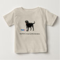 Black Labs Group Baby  t-shirts