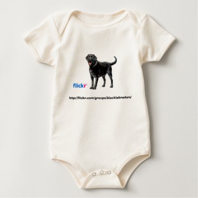 Black Labs Group Baby  T-shirts by cvallesf