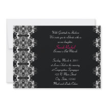 Black Lace Invite