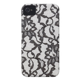 Black Lace iPhone4 case
