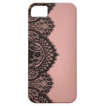 Black lace iPhone 5 cases