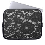 Black Lace Computer Sleeve