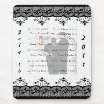 Black Lace Mousepad
