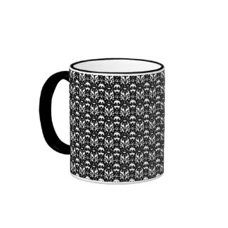 Black Lace Coffee Mug