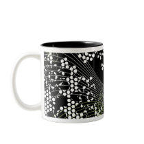 black lace mugs by VioDeSign black lace mugs