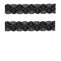 Black lace t-shirts